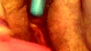 rubbing my hairy pussy until cum flows