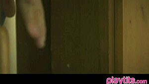 Cute Blonde With Small Tits Gets Fucked In Doggystyle And Titty Fuck Positions By Hard Cock.