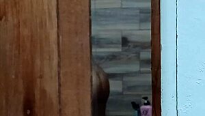 I get hotter spying on my sister-in-law bathing every day!