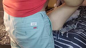 Dildo Fucking My 18 Year Old Stepdaughter While My Wife Is At The Spa