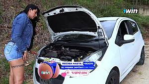 My Car Breaks Down And A Guy Helps Me