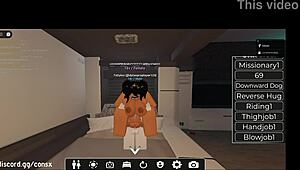 Gringa Bitch Craves Sex In Roblox