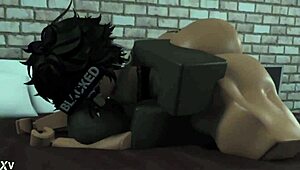 Femboy Caught and Punished by BBC