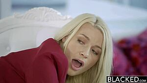 Blacked Business Blonde Anikka Albrite Ass Fucked By BBC!