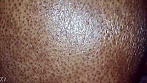 Blasted Cum on Granny Ass in Homemade Amateur Session