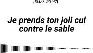 Audio for women i take your pretty ass on the sand