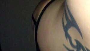 fucking my cheating side bitch with big black cock and dildo in ass