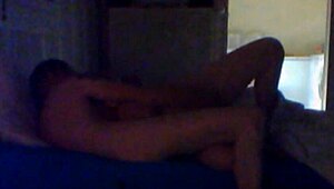 A couple shares 23 minutes of amateur sex