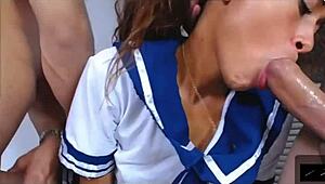 ruby says, 'fuck my throat'