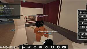 Gringa Bitch Craves Sex In Roblox