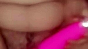 My vibrator sex in a shower room