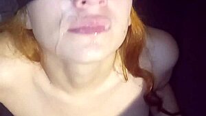 Flirty redhead isis sun gets her perfect ass fucked hard