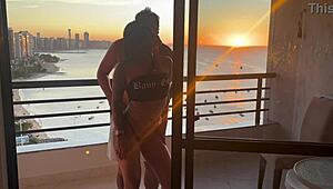 Fuder Gostoso No Pôr Do Sol É Uma Delícia - Cowgirl