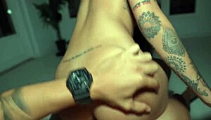 hot sex with brunette latina ends in big cock cumshot in mouth