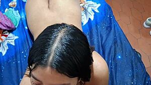 18-year-old loves sucking my big cock