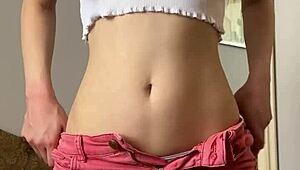 Teen Maiskii Fingers Tight Shaved Pussy With Dildo For Intense Orgasm.