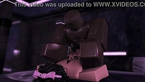 femboy slut secretly fucks and sucks big black cock