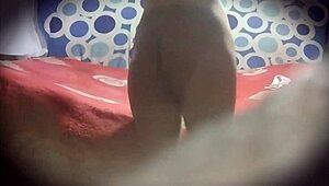 Argentinian University Student with Big Ass Moans Loudly Fucking Lover in Hidden Cam