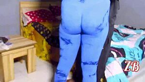 Workout Turns Into Hot Lesbian Strap-On Action