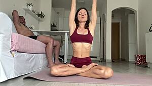 Hardcore Yoga Fuck With Adam Costa