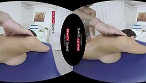 milf gets screwed after massage in vr