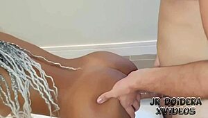 did the 19 year old newbie cum a lot on my dick in her first porn?