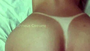 fucking husband until pussy smeared with cum