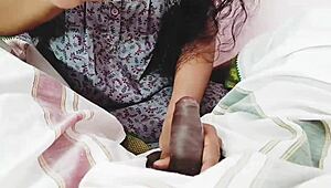 Desi Wife Blows With Dirty Talk!