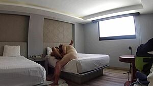 Latina with big ass and large boobs FUCK big fat guy!