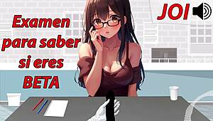 Discover if you're a beta with this spanish joi asmr test, intriguing and humiliating