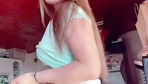 Jade Reyes Chilean big ass bounces hard in intense action