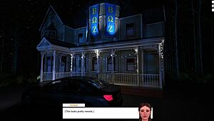 Redhead Rides Big Cock In Midnight Anal Session