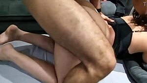 Cuckold Wife Screaming While Husband Watches!