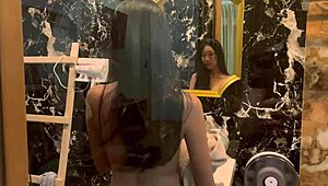 He Loses Control Watching Me Bathe Naked