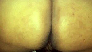 Indian Big Ass Shaking! Monster Cock Anal Fucking Her Hard!