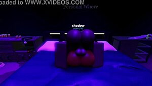 Blacked's ebony slut gets roughly fucked by monster cock.