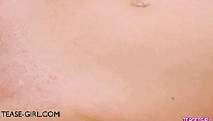 stunning brunette model shows her sexy body