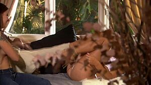 blonde krissy lynn with big boobs gets fucked hard and takes a facial from a monster cock