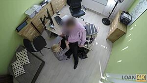 Loan4k agent interviews tight teen for loan approval