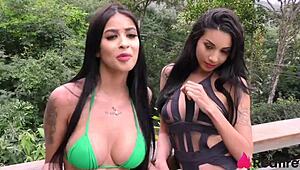 Two Naughty Nymphs Throw Party To Fuck Everyone