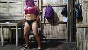 Madrastra Seductora Inicia Su Baile Caliente En La Espera De Que Su Hijastro Universitario LLegue De Clases Para Tener Sexo Porno Real Exclusivo