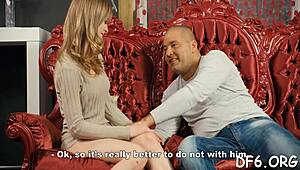 young russian teen's first defloration experience 😊