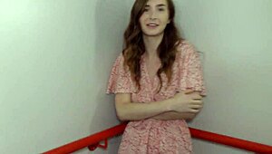 Katie Cooper discovers big black cock in the hotel lobby