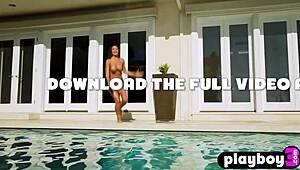 big booty milf and asian cougar stripping down together