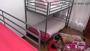 Valeria knows how to get the most out of any cock, watch her banging her guest