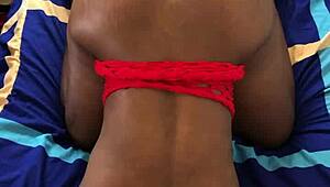 Hot Black Babe Gets Pussy Fucked Doggystyle by Monster Cock