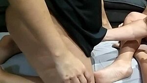 Cuckold Wife Screaming While Husband Watches!