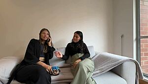 my best friend fulfills my lesbian fantasy while i suspect i'm pregnant by my husband