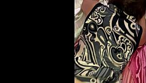 French amateur slut in black satin panties deepthroat ass to mouth