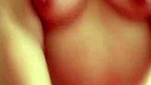 mature woman gives intriguing handjob during massage session